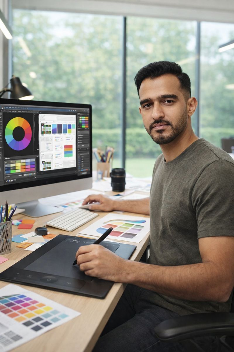 Asif Patel - Graphic Designer at Al-Ateeq Advertising Agency